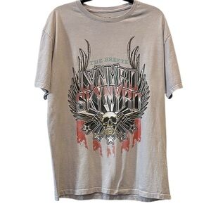 Men's Licensed Lynyrd Skynyrd The Breeze Short Sleeve Rock Band T-Shirt Large